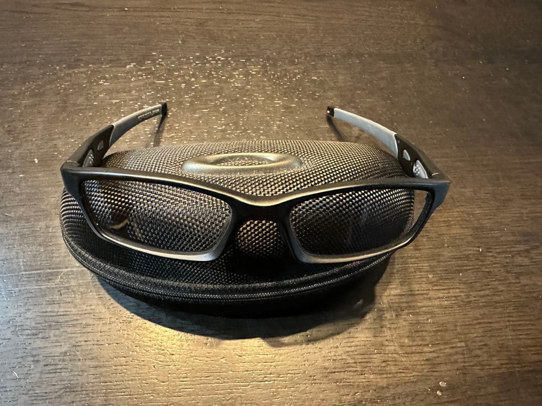 Oakley 交換サイドフレーム付きブラック/イエロー