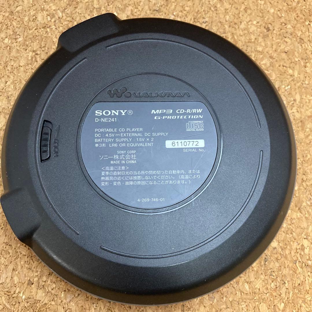 SONY CDウォークマン D-NE241 ブラック D-NE241/B