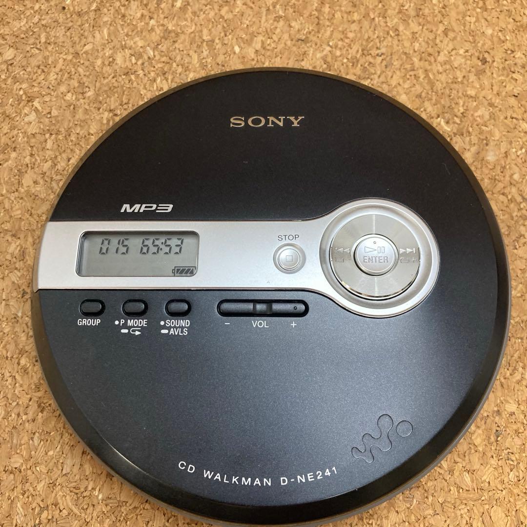 SONY CDウォークマン D-NE241 ブラック D-NE241/B