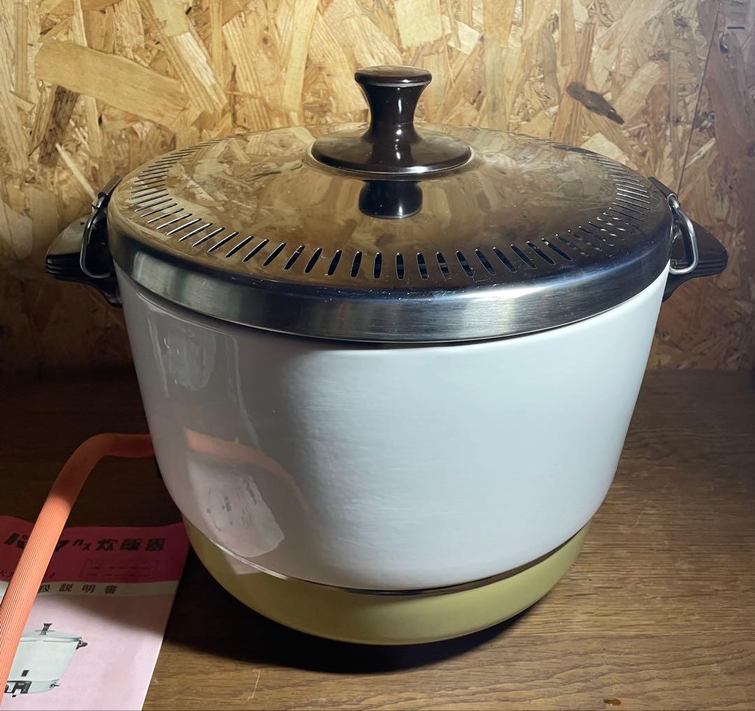 ほぼ未使用 Paloma パロマ LPガス用 炊飯器 PR300-F 取説付き