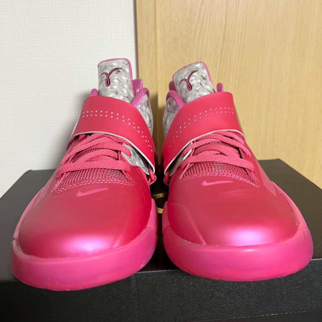 NIKE KD 4 Aunt Pearl 母の日　pink ピンク　スニーカー