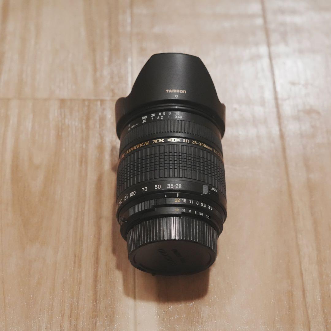 【美品】TAMRON 28-300mm Nikon用 フード・フィルター付