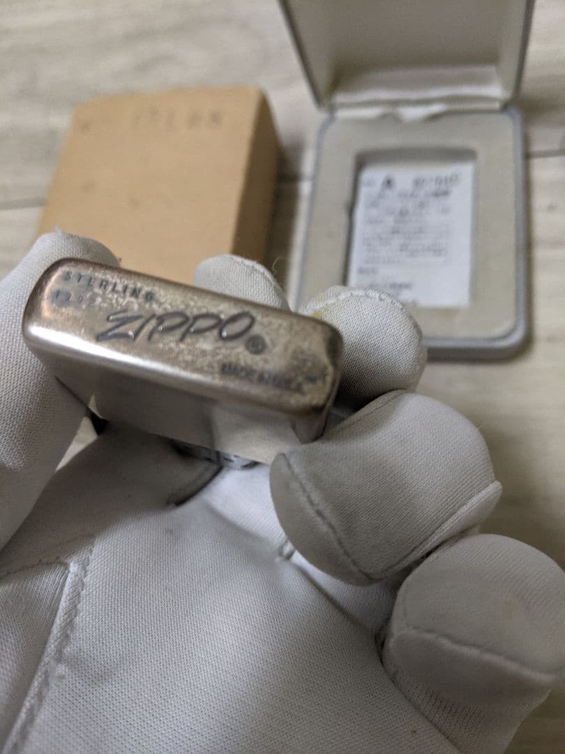 ZIPPO ジッポー1992 スターリングシルバー ライター 喫煙具