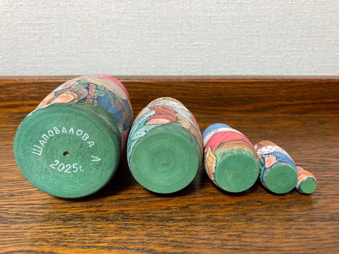 雑貨☆マトリョーシカ『Little Gardeners』5Pエレナ最新