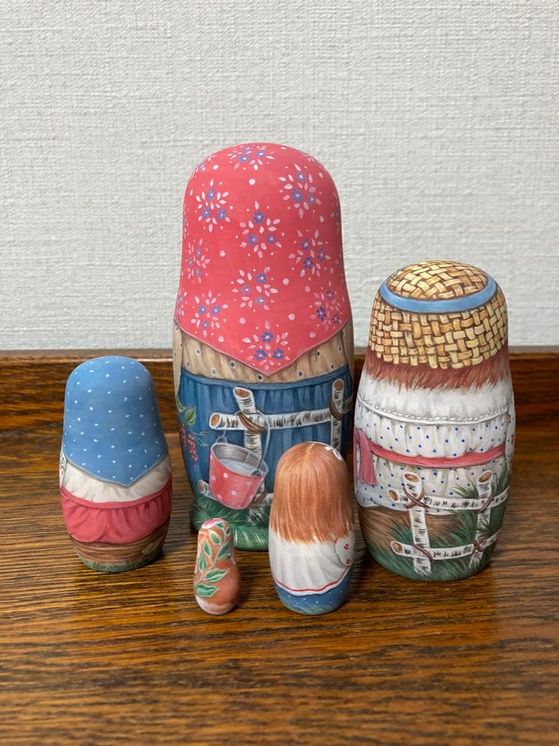 雑貨☆マトリョーシカ『Little Gardeners』5Pエレナ最新