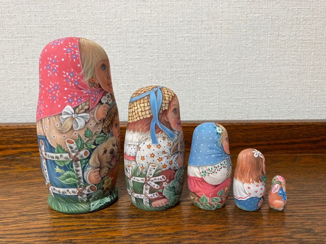 雑貨☆マトリョーシカ『Little Gardeners』5Pエレナ最新