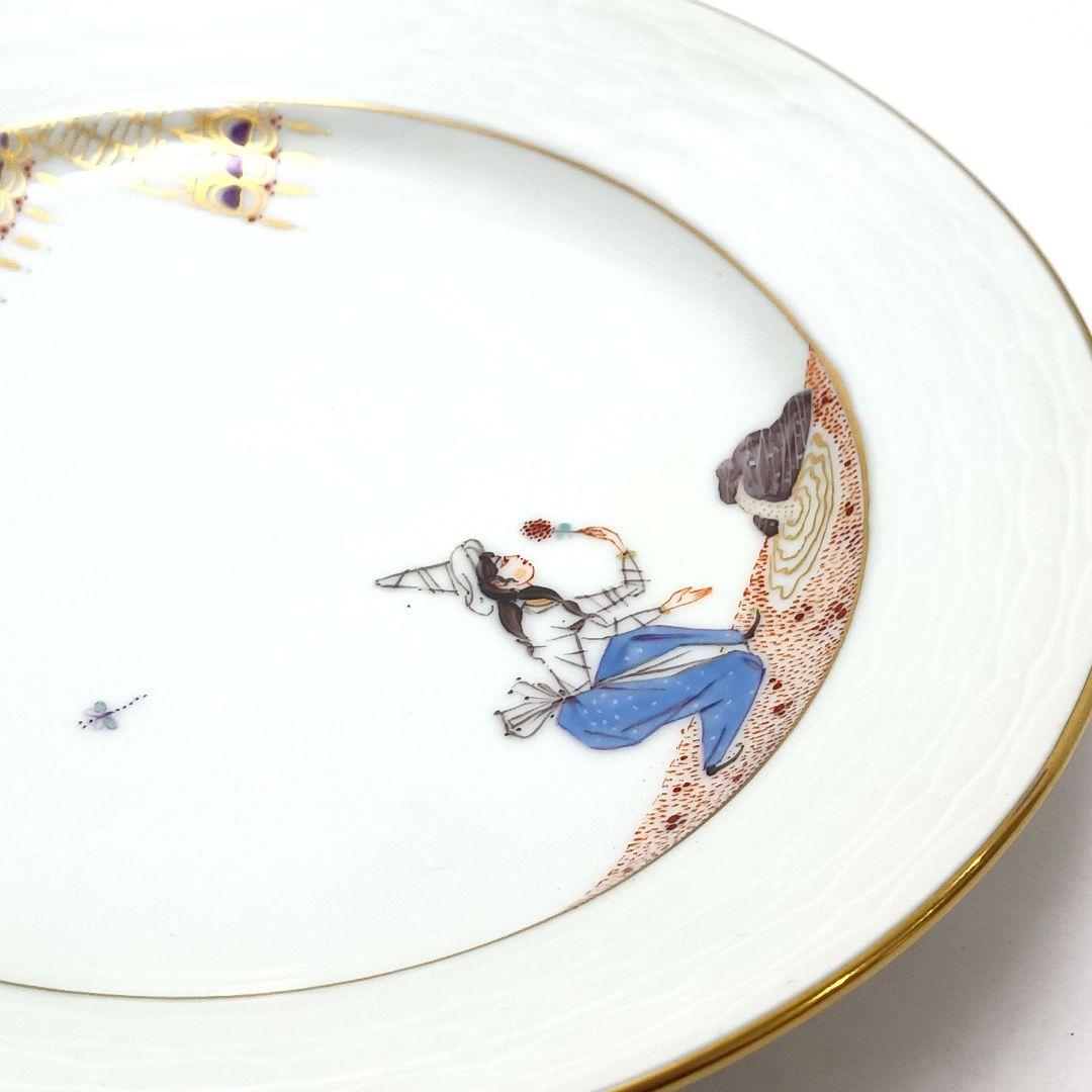 Y3268 マイセン アラビアンナイト スープカップ&プレート 　ten