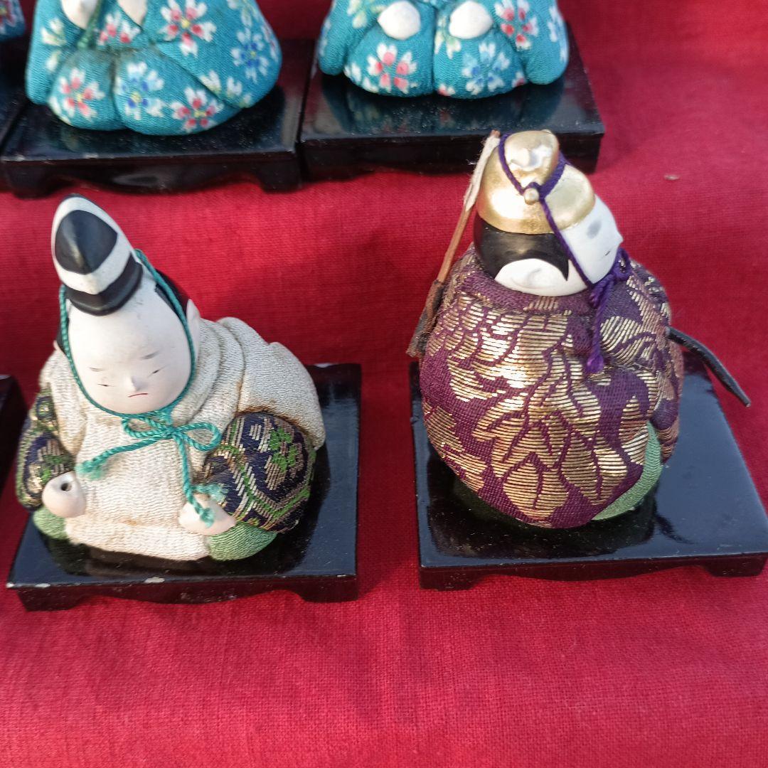 ４６１７　大澤商店　春山雛　(雛人形、木目込み)　大正から昭和初期？