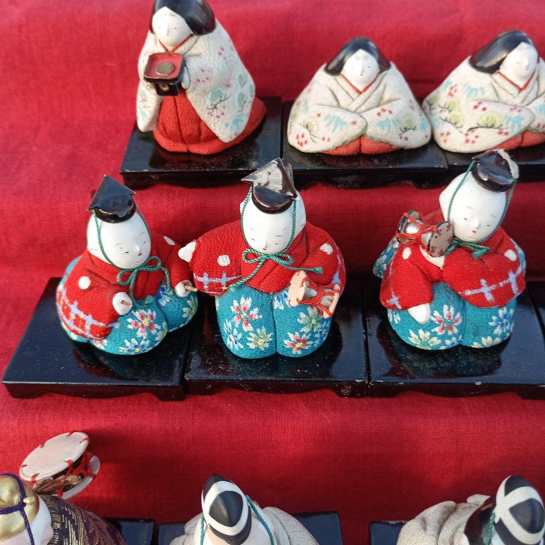 ４６１７　大澤商店　春山雛　(雛人形、木目込み)　大正から昭和初期？