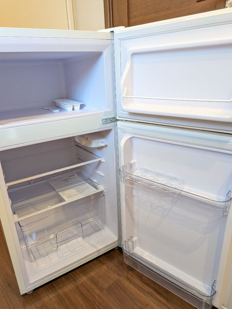 ★simplus 冷蔵庫 2ドア 90L 右開き 2024年12月購入の高年式！