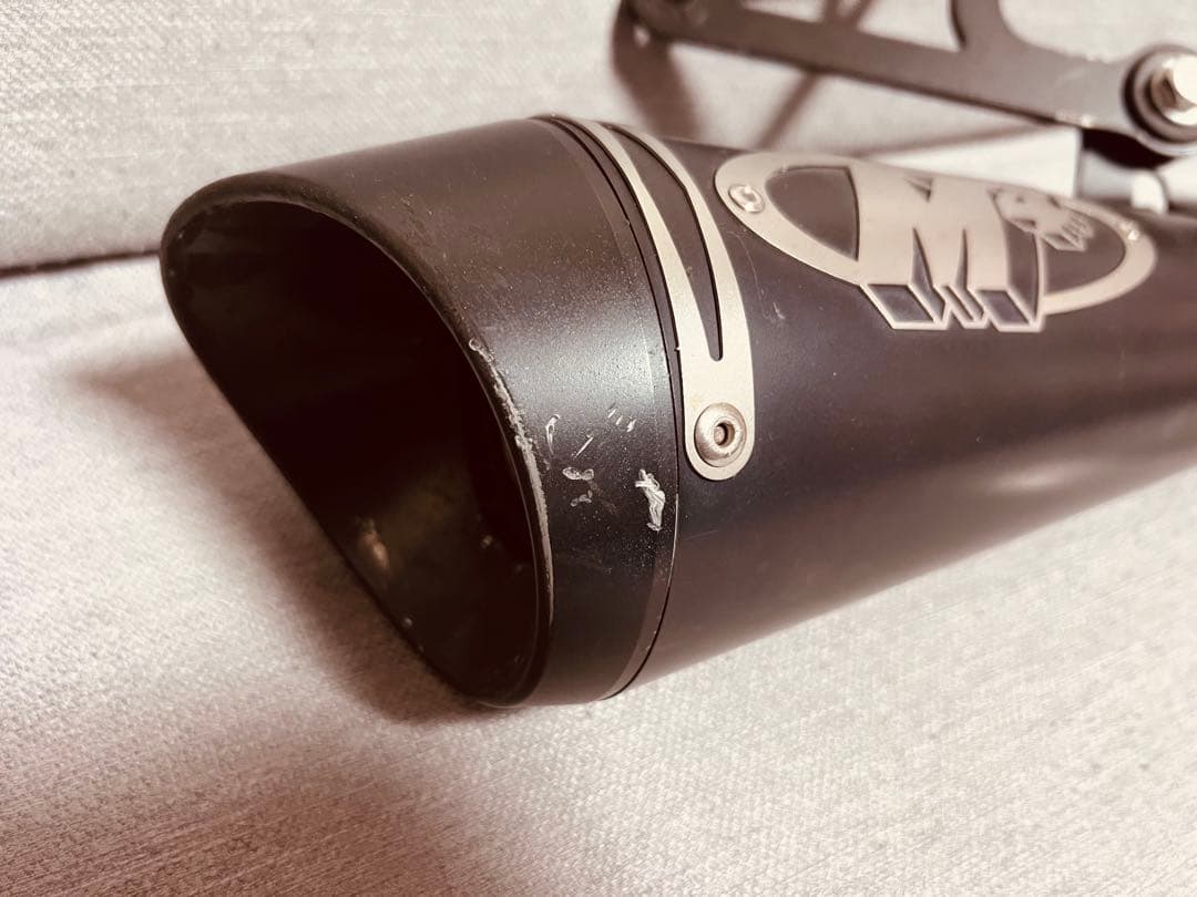 zx6r用　M4スリップオンマフラー マウントブラケット付き