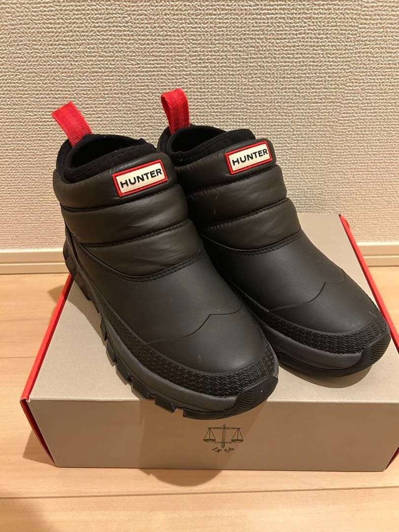 HUNTER ハンター スノーレインブーツ 24cm