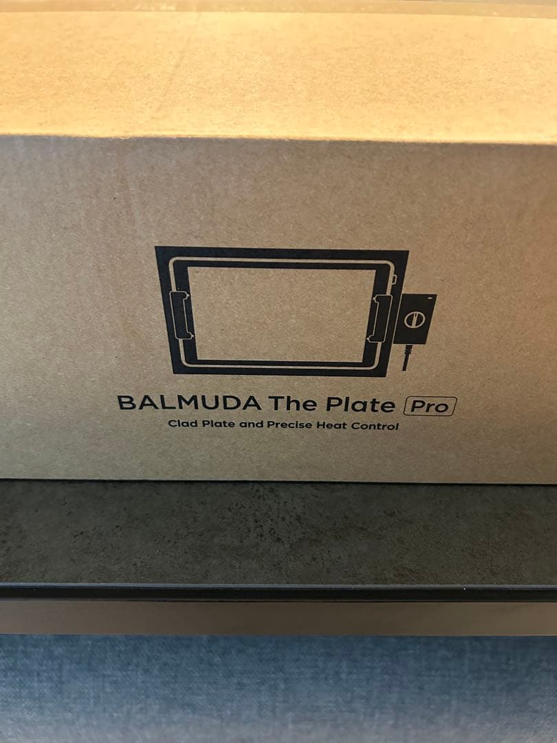 BALMUDA The Plate Pro Black 新品未使用品