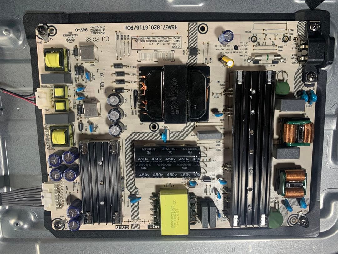 東芝 55V型 液晶テレビ レグザ 55M530X 基盤セット