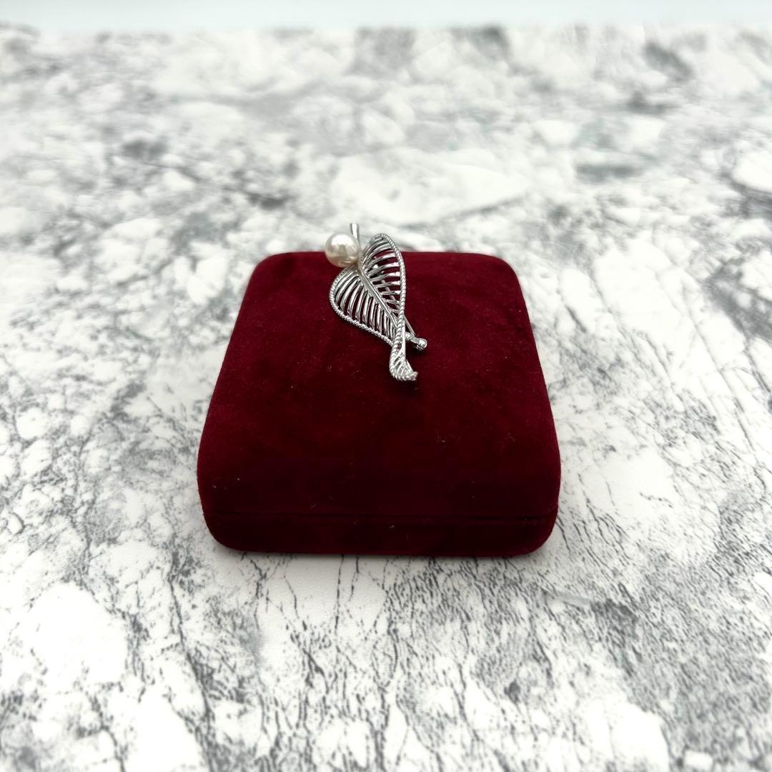 新品 未使用品✨ ミキモト ブローチ　本真珠　パール　大粒　7.3mm