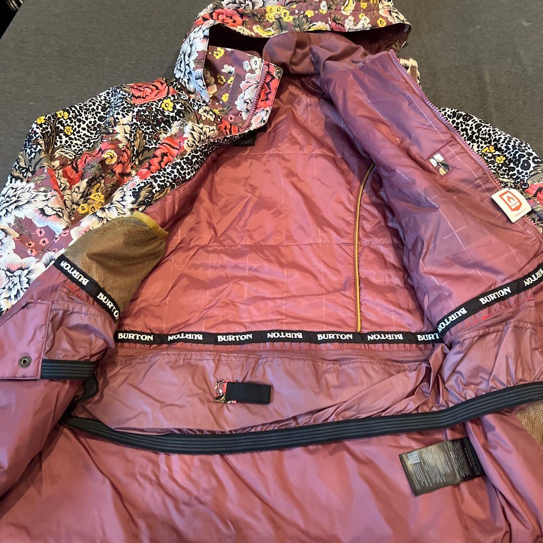 バートン　スキーウェア　花総柄　Sサイズ