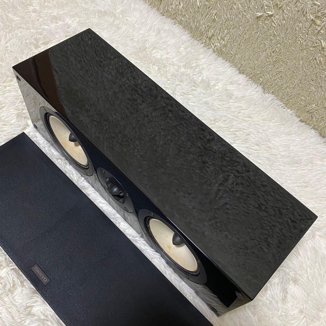 ✨音出し確認済み✨ ONKYO D-509C センタースピーカー ブラック