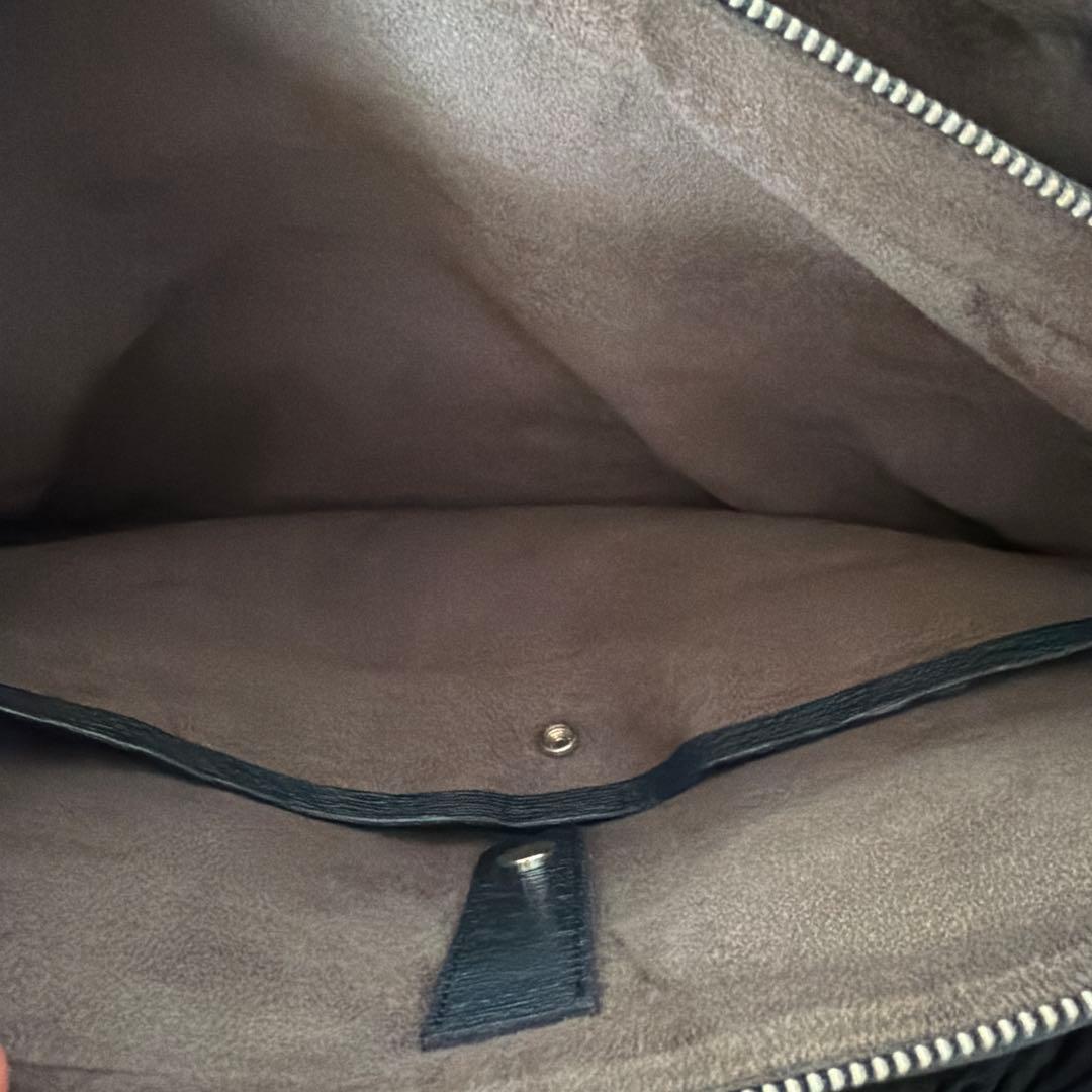 【you】PELLE MORBIDA ビジネスバッグ ブラック