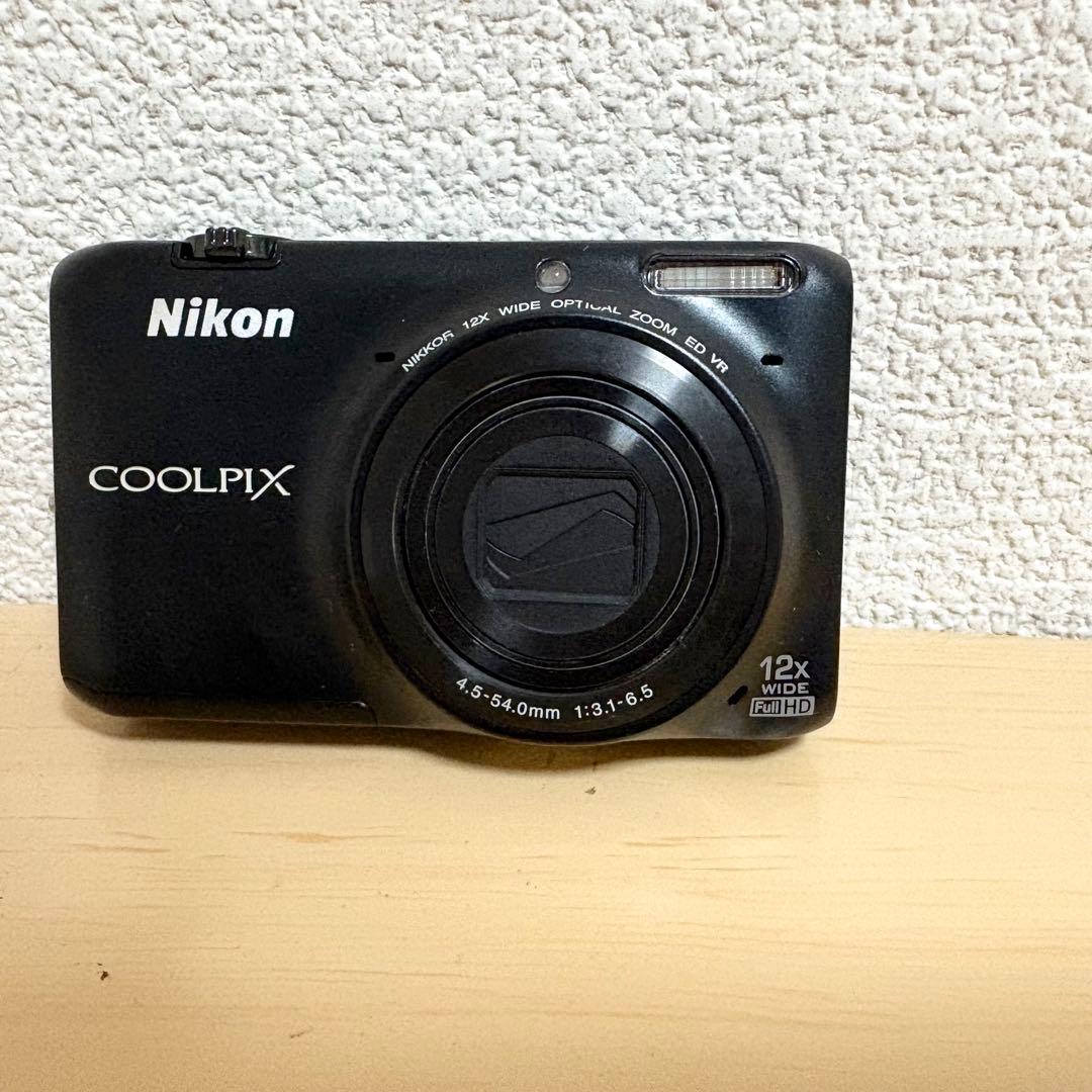 ■Nikon COOLPIX S6500 ブラック コンパクトデジタルカメラ