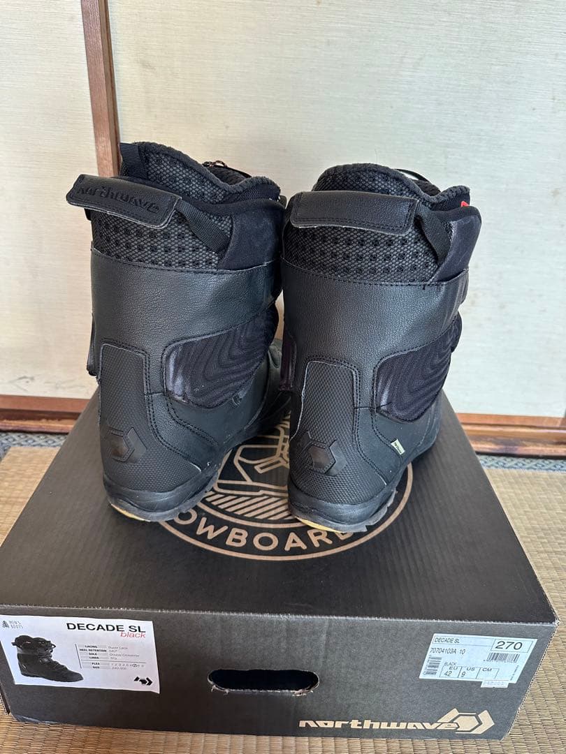 DECADE SL ブラック スノーボードブーツ