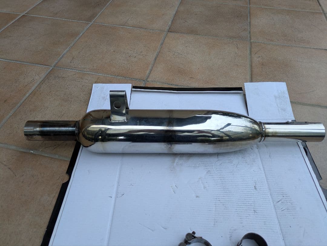 エストレヤ　POSH　トライアンフマフラー JMCA