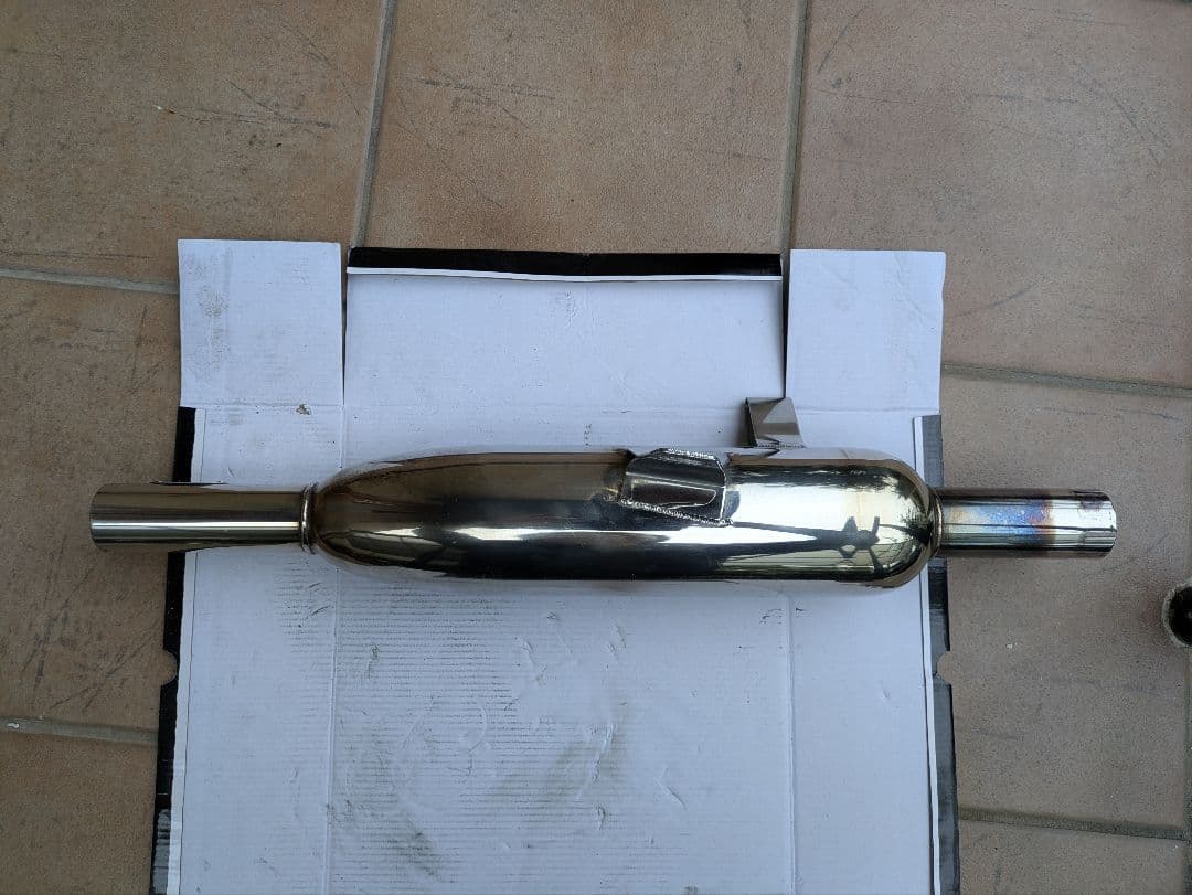 エストレヤ　POSH　トライアンフマフラー JMCA