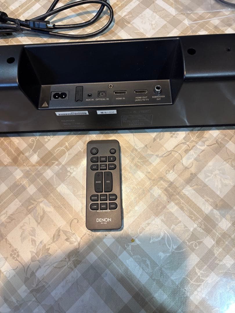 DENON サウンドバー DHT-S216 21年製