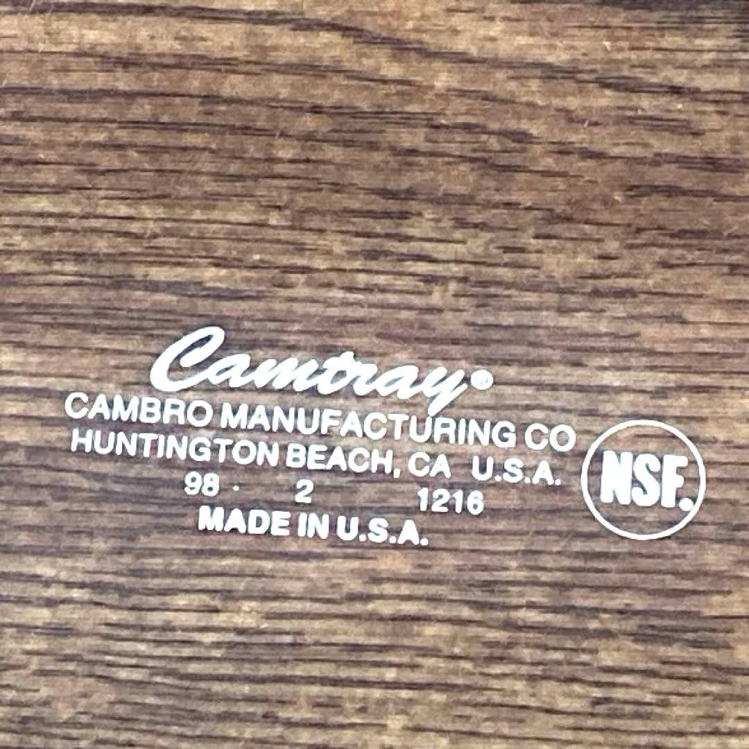 【新品】MADE IN USA CAMBRO キャンブロ カムトレー 4枚