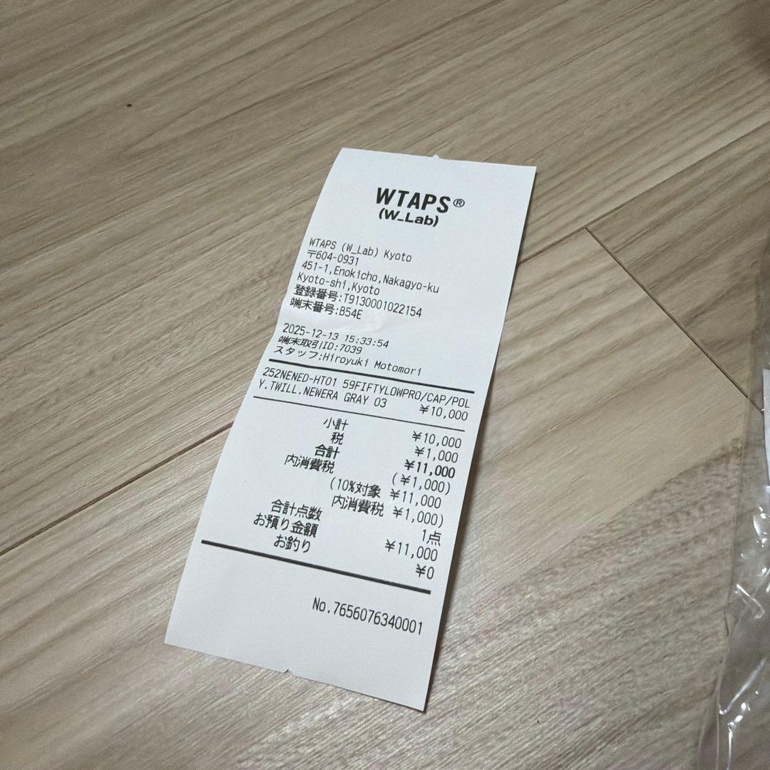 wtaps new era low profile キャップ L 7 1/2