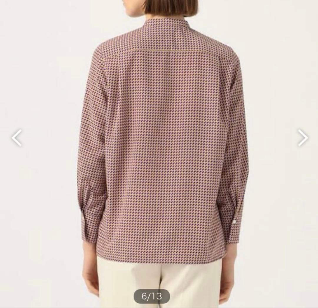 Ballsay キカダイヤゴナル　ボウタイ　ブラウス