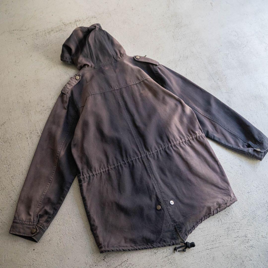 【希少】00s Carhartt 鬼フェード フィッシュテール モッズコート