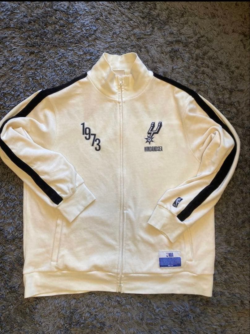 サンアントニオ・スパーズ WINDANDSEA ベロアセットアップ