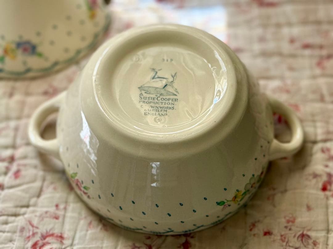 スージークーパー　＊プランタン小花付き＊　ブルー　ミニチュリーン　小さなサイズ