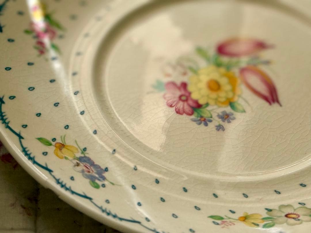 スージークーパー　＊プランタン小花付き＊　ブルー　ミニチュリーン　小さなサイズ