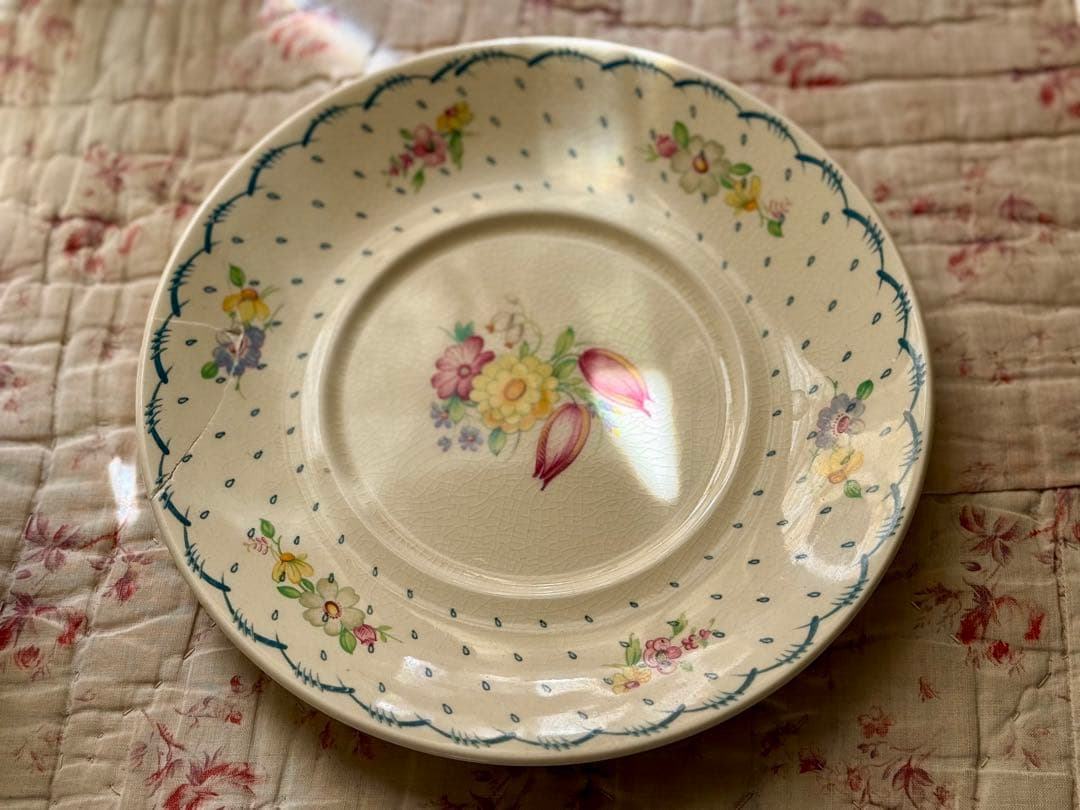 スージークーパー　＊プランタン小花付き＊　ブルー　ミニチュリーン　小さなサイズ