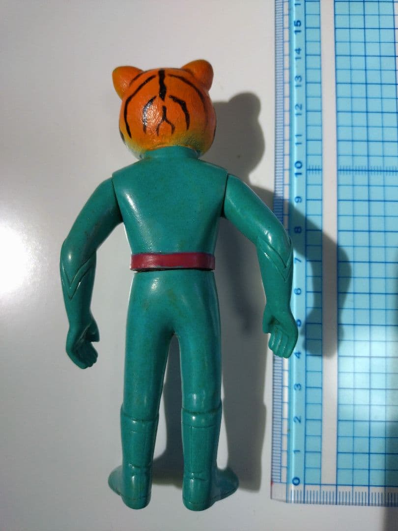 ブルマァク☆鉄人タイガーセブン☆1970年代の希少ソフビフィギュア☆約13cm