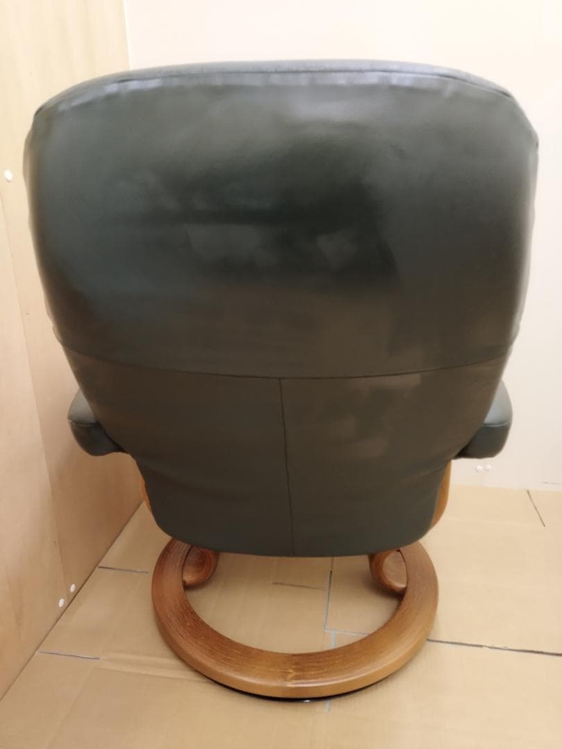 【美品】EKORNES エコーネス ストレスレスチェア＆オットマン コンサル