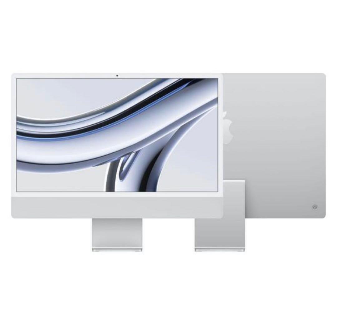 Apple iMac 24インチ シルバー 本体と付属品