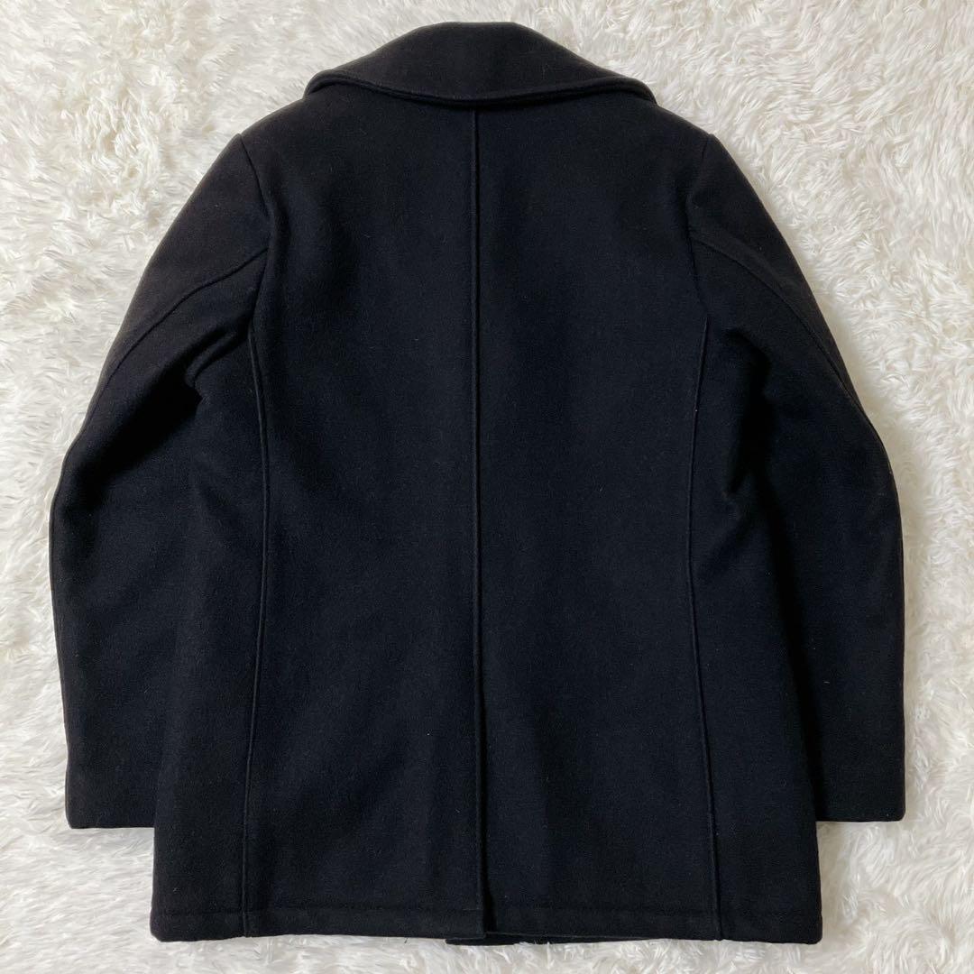 美品✨ Schott ピーコート 740 裏地キルティング 黒 36 ショット