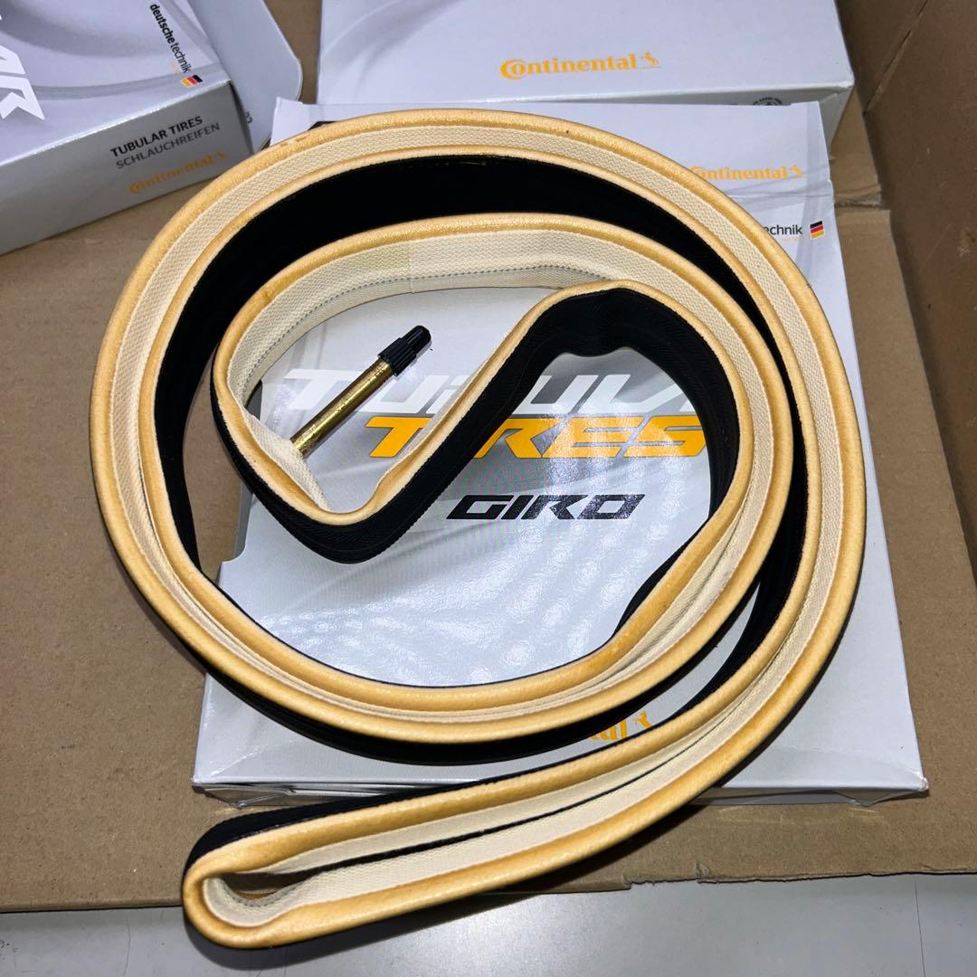 3点セット　コンチネンタル　ロードタイヤ Giro Tubular 28x 22
