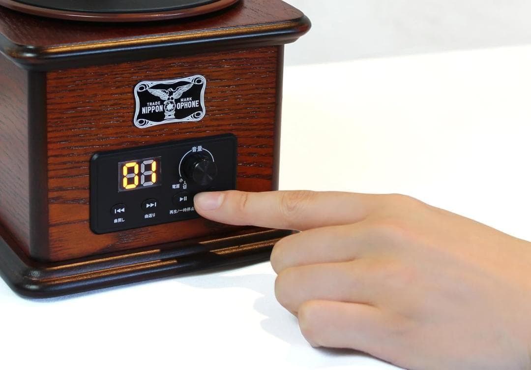 蓄音機 昭和レトロフォン ～ 東京ブギウギ モデル ～ 笠置シヅ子 昭和歌謡曲