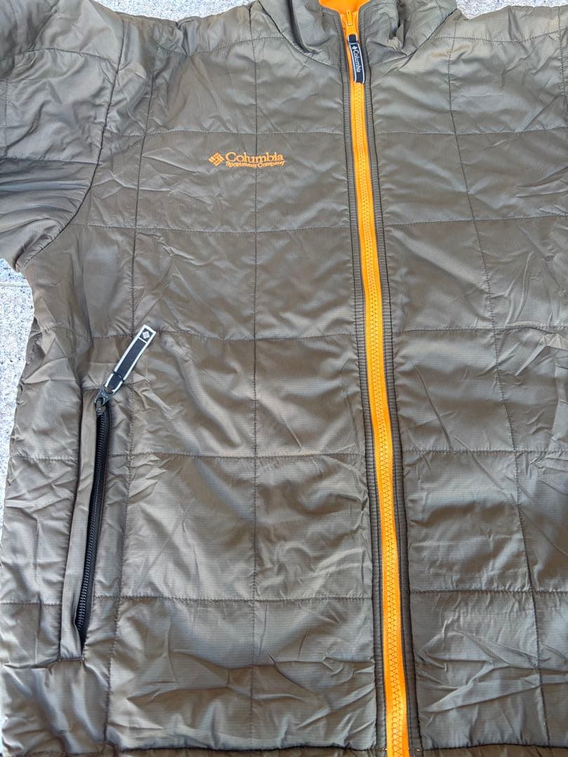 ゆ*様 Columbia puffer jacket brown reversi