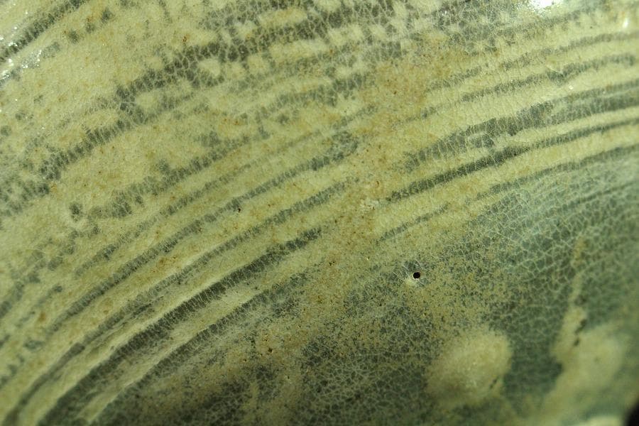 李朝 刷毛目 碗 時代物(K-A391)