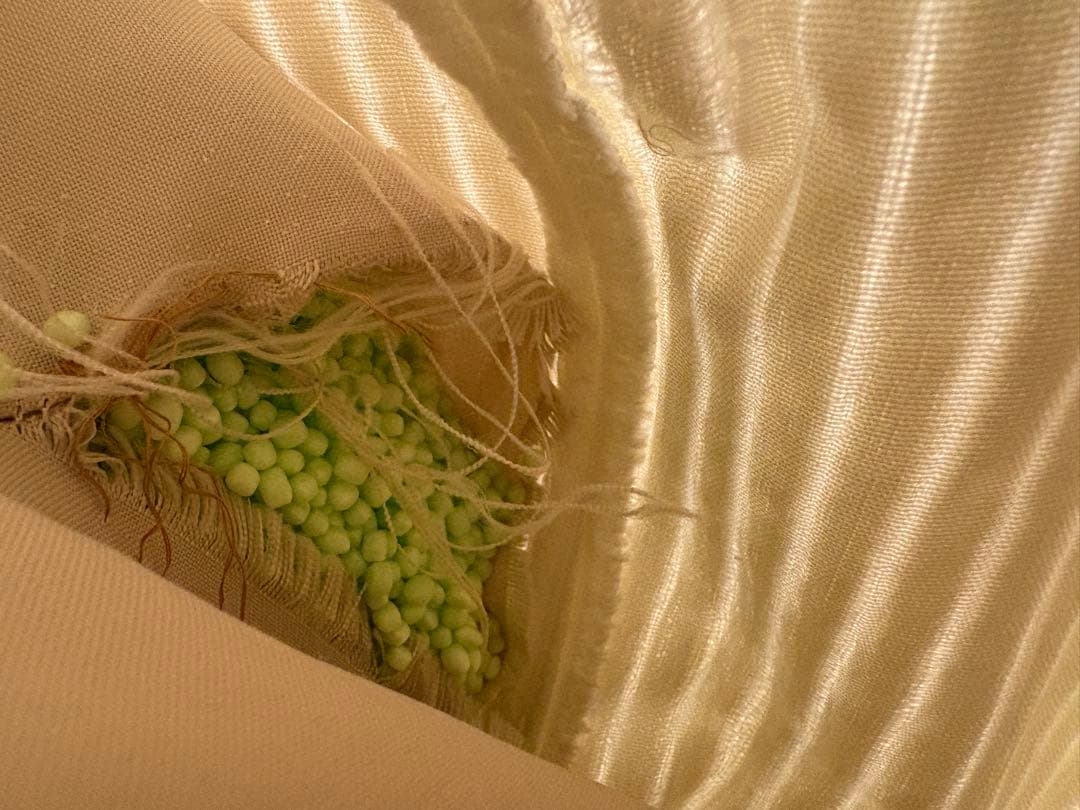 【特価】LOOSY ２人掛け ビーズソファ ivory HUGME