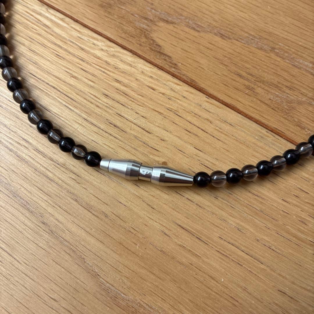 RAKUWAネックレス EXTREME クリスタルタッチ ブラック/グレー