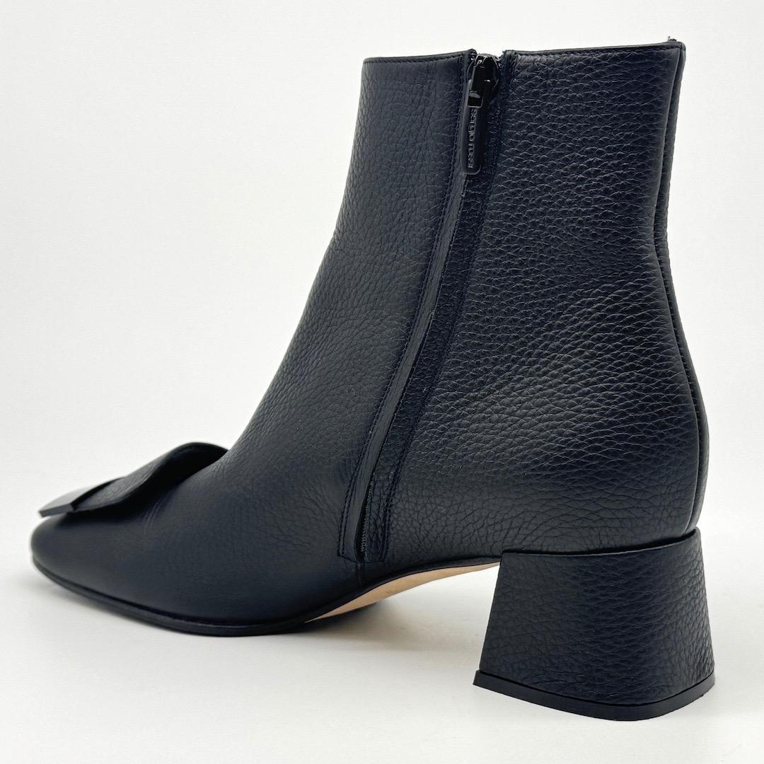 Sergio Rossi SR1 ショートブーツ ブーティ 黒 37.5