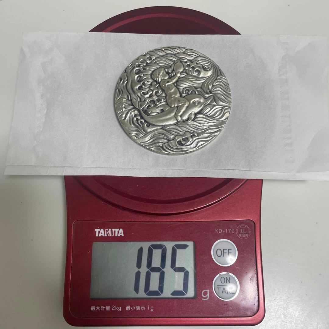 EXPO'75 純銀メダル 1975年沖縄国際海洋博覧会 記念メダル 185g！