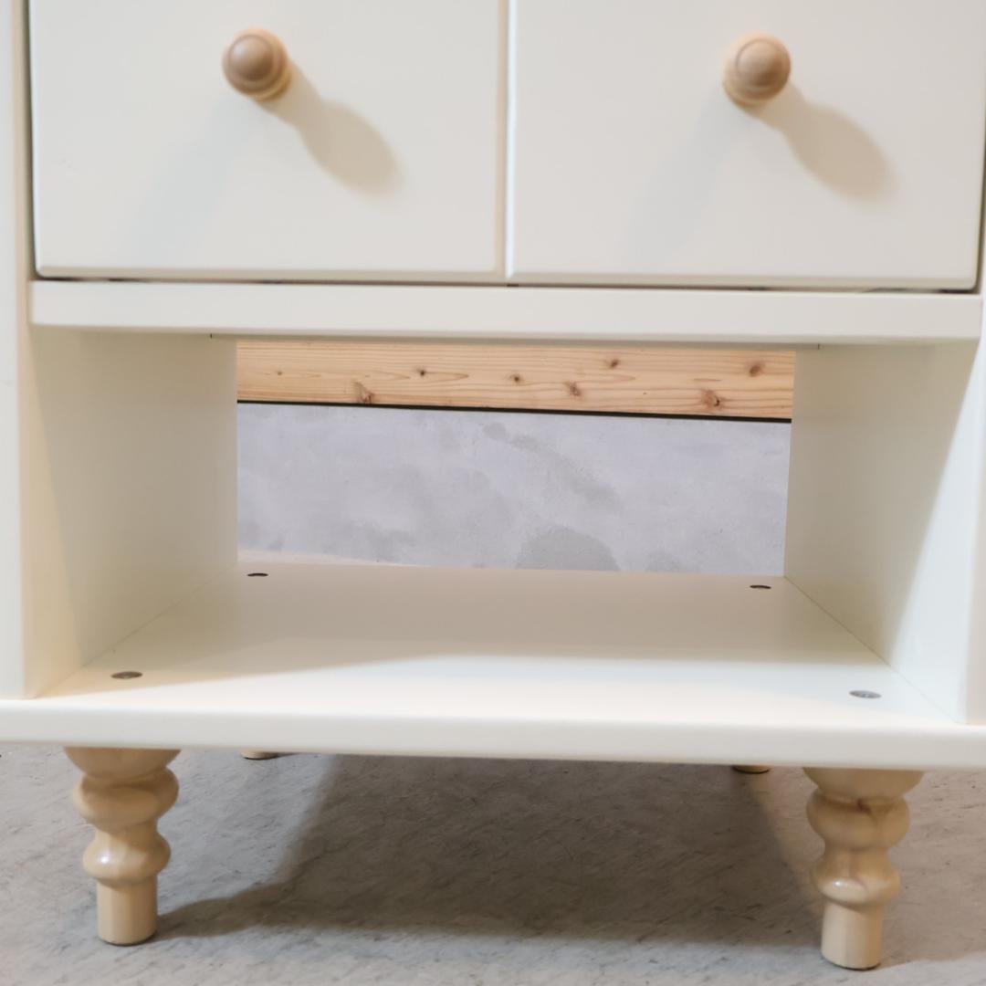 Francfranc フランフラン ラーナ ナイトテーブル サイドテーブル 姫系