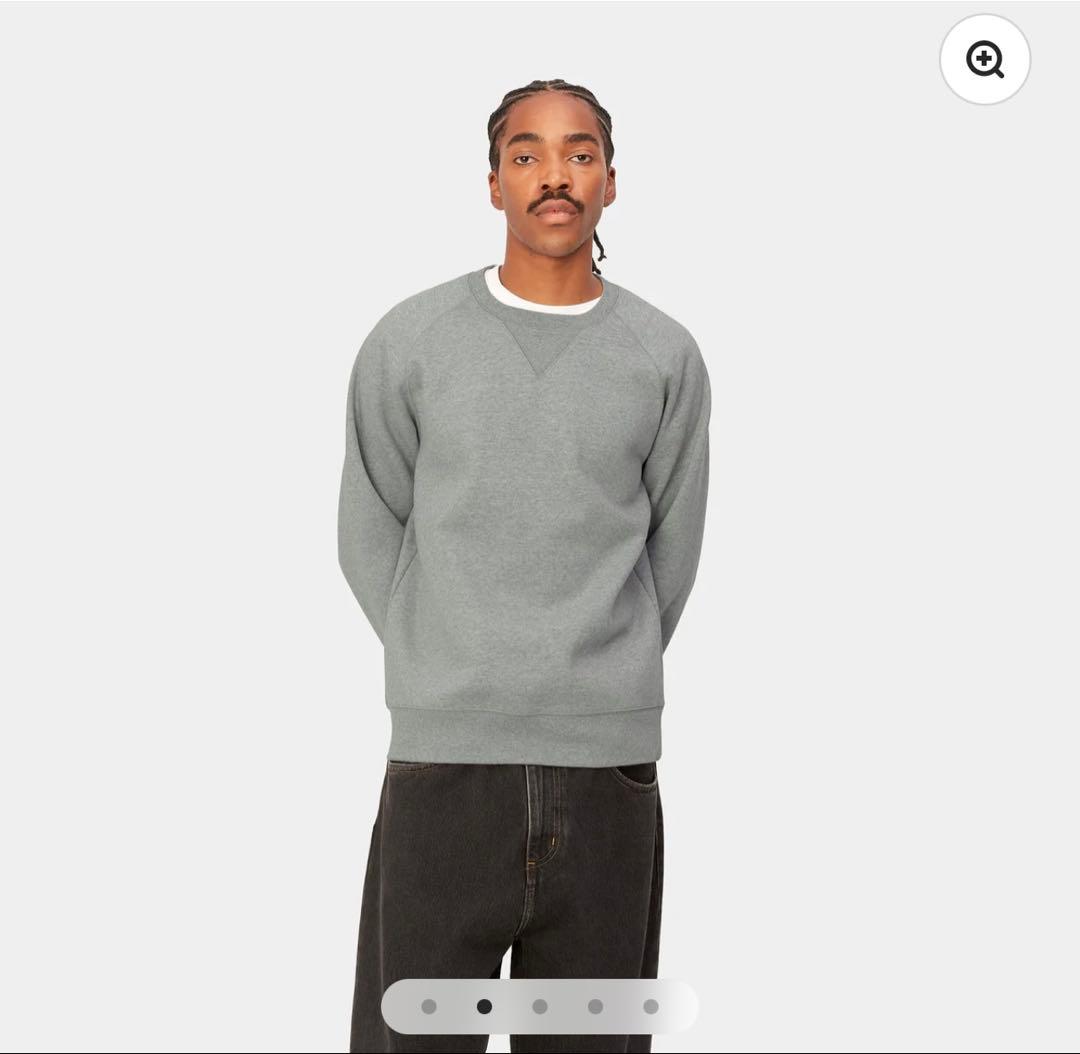 Carhartt WIP/カーハート　チェイススウェットシャツ　グレー