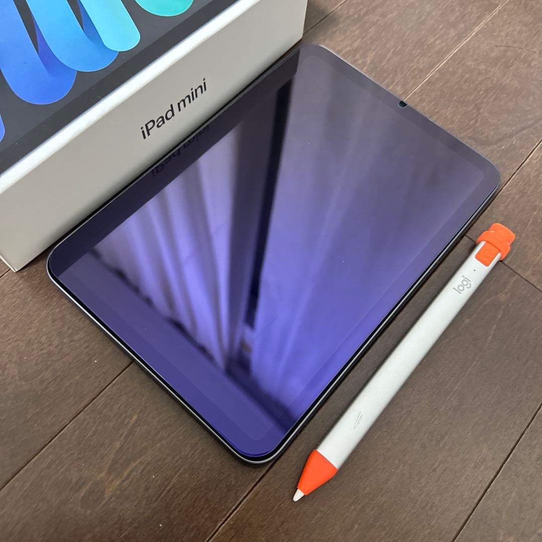 美品 iPad mini 6 本体 アイパッドミニ6 純正 ケース カバー ペン